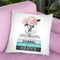 Medium Books Teal Tone, Rose In Round Vase Throw Pillow By Amanda Greenwood