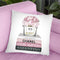 Medium Books Pink Tone, Soft Roses Throw Pillow By Amanda Greenwood