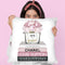 Medium Books Pink Tone, Soft Roses Throw Pillow By Amanda Greenwood