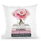 Medium Books Pink Tone, Peony In Round Vase Throw Pillow By Amanda Greenwood