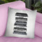 High Fashion Book Stack Black & White Throw Pillow By Amanda Greenwood