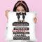 Rose Gold & Black Book Stack With Black Heel Throw Pillow By Amanda Greenwood