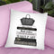 Tall Black And Grey Fashion Books With Bag Throw Pillow By Amanda Greenwood