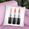 Lipstick 3 Blush Throw Pillow By Amanda Greenwood