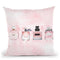 Perfume Collection Landscape With Background Throw Pillow By Amanda Greenwood