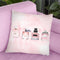 Perfume Collection Landscape With Background Throw Pillow By Amanda Greenwood