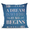 A Dream Throw Pillow By Andrea Haase