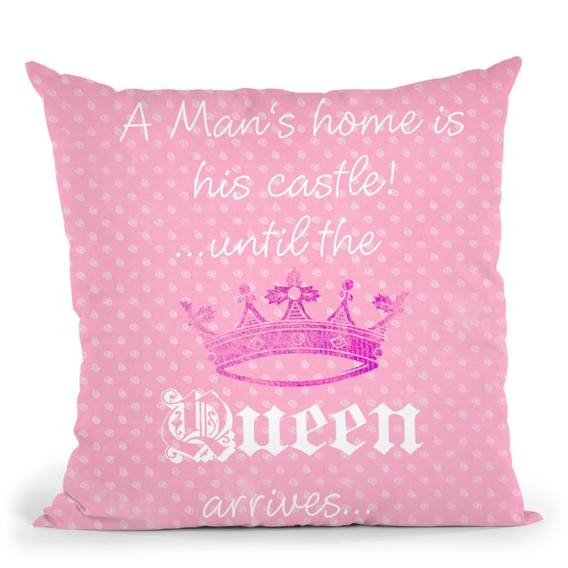 A Mans Home Throw Pillow By Andrea Haase