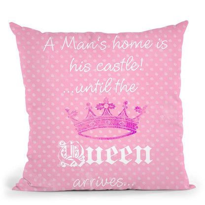A Mans Home Throw Pillow By Andrea Haase
