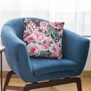 A Vintage Flower Pink Throw Pillow By Andrea Haase