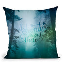 Adventure Forest Throw Pillow By Andrea Haase
