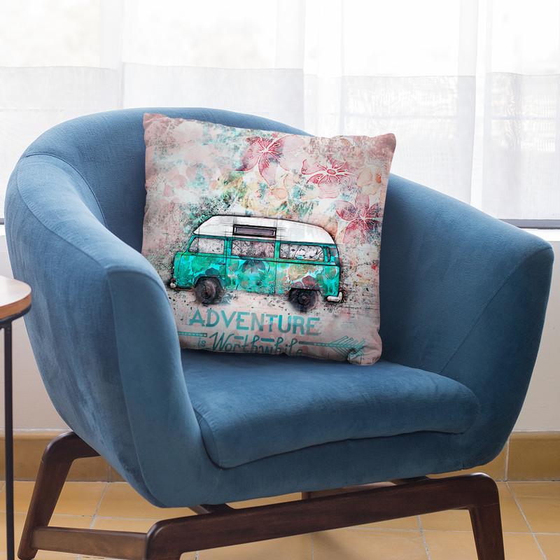 Adventure Throw Pillow By Andrea Haase