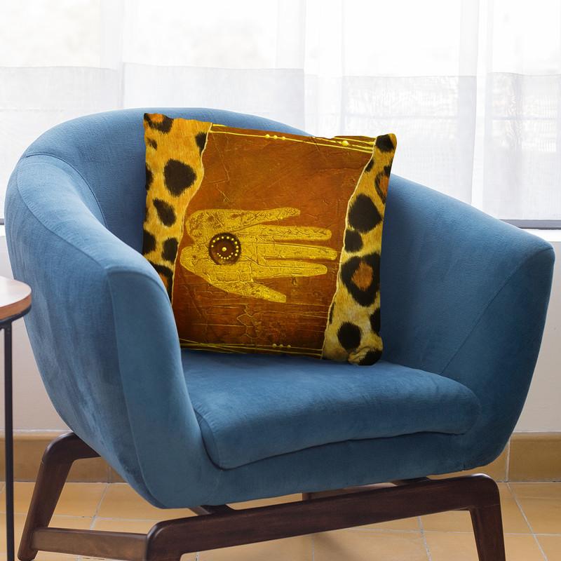 Africa Artwork I Throw Pillow By Andrea Haase