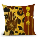 Africa Artwork Throw Pillow By Andrea Haase