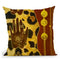 Africa Artwork Throw Pillow By Andrea Haase