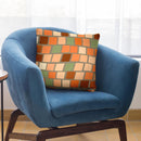 Africa Square Tile Pattern Throw Pillow By Andrea Haase