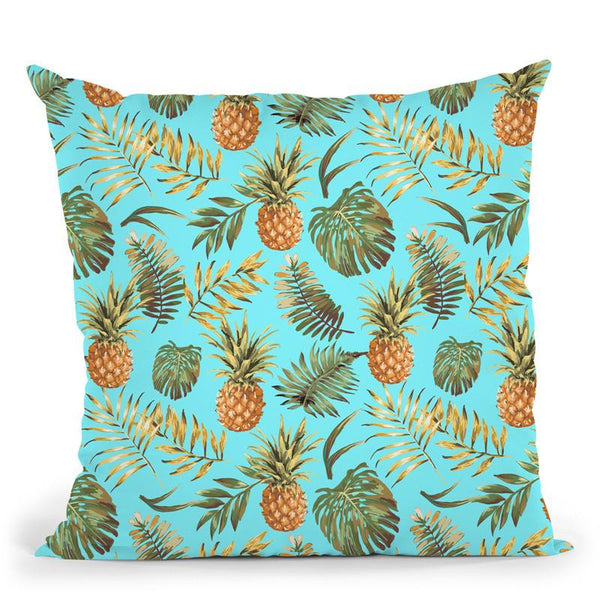 Aloha Blue Throw Pillow By Andrea Haase