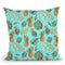 Aloha Blue Throw Pillow By Andrea Haase