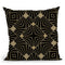 Art Deco Black Gold Vii Throw Pillow By Andrea Haase