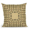 Art Deco Black Gold Viii Throw Pillow By Andrea Haase