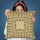 Art Deco Black Gold Viii Throw Pillow By Andrea Haase