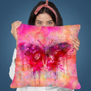 Artsy Butterfly I Throw Pillow By Andrea Haase