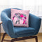 Artsy Elephant Pink Throw Pillow By Andrea Haase