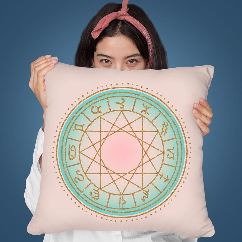 Astrology Throw Pillow By Andrea Haase