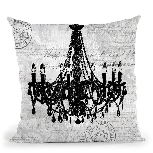 Baroque Chandelier Throw Pillow By Andrea Haase