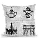Baroque Iii Throw Pillow By Andrea Haase