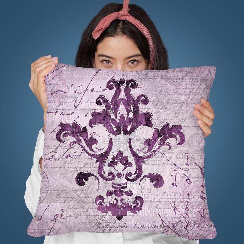 Baroque Throw Pillow By Andrea Haase