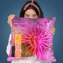 Be Bright Throw Pillow By Andrea Haase