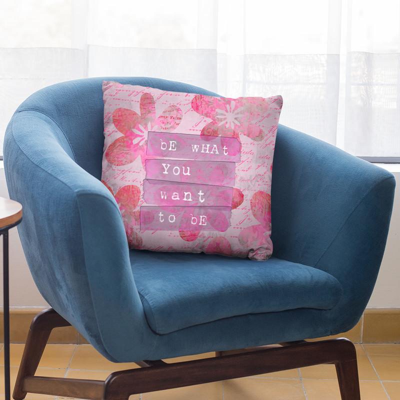 Be What Yo Want To Be Throw Pillow By Andrea Haase