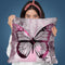Beautiful Butterfly Pink Throw Pillow By Andrea Haase