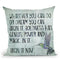 Begin It Now Throw Pillow By Andrea Haase