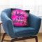Believe Pink Throw Pillow By Andrea Haase