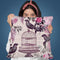 Bird Cage And Flowers Throw Pillow By Andrea Haase