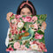 Bird Flowers Throw Pillow By Andrea Haase