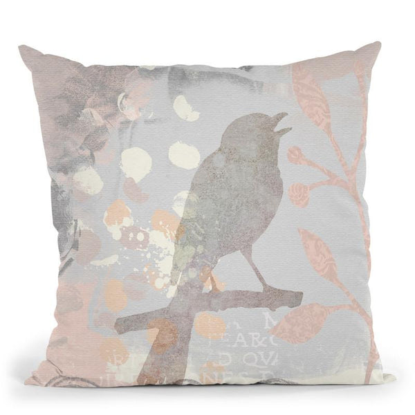 Bird Throw Pillow By Andrea Haase