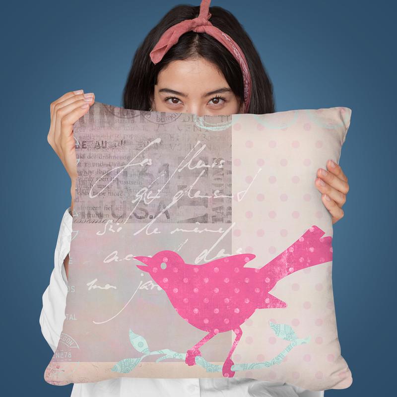Birdie Throw Pillow By Andrea Haase