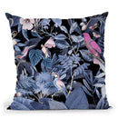 Birds Jungle Garden Throw Pillow By Andrea Haase