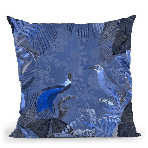 Birds Of Paradise Throw Pillow By Andrea Haase