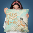 Bless This Home Throw Pillow By Andrea Haase