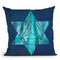 Blue Glamour I Throw Pillow By Andrea Haase