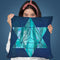Blue Glamour I Throw Pillow By Andrea Haase