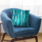 Blue Glamour Throw Pillow By Andrea Haase
