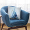 Blue Icebergs Base Big Throw Pillow By Andrea Haase