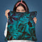 Blue Jungle Throw Pillow By Andrea Haase