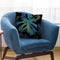 Blue Leaves Throw Pillow By Andrea Haase