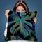 Blue Leaves Throw Pillow By Andrea Haase